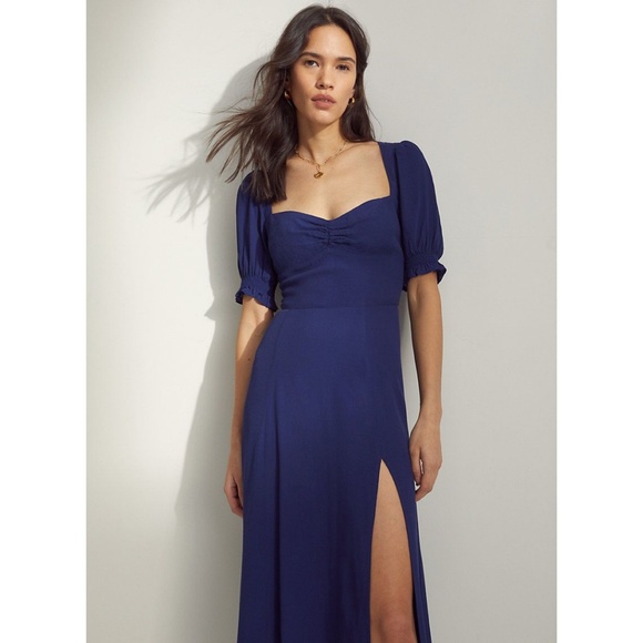 Wilfred Dresses & Skirts - Aritzia Wilfred Tome Dress in Classic Navy NWT